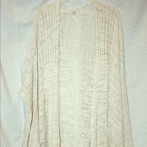Free People knit shawl